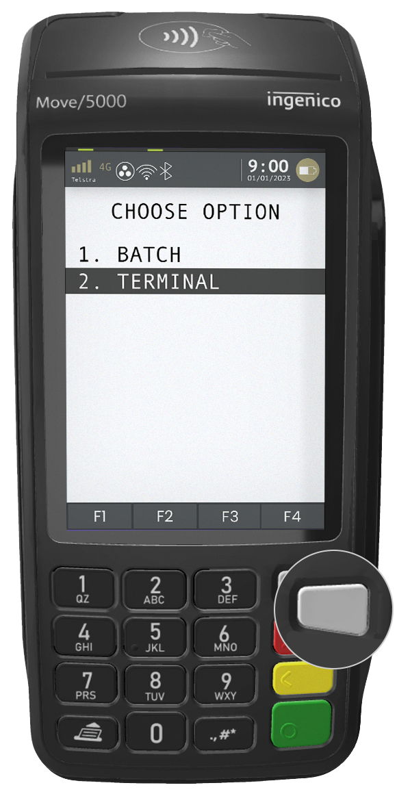 How to reset bluetooth on a Ingenico Move5000 Till Payments Help Centre